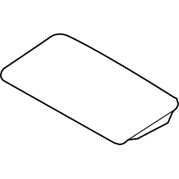 Hyundai 81610-2L201 Sunroof Glass Panel Assembly