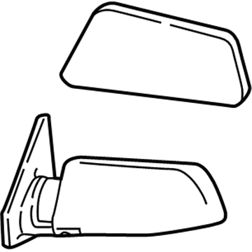 GM 15757376 Mirror