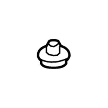 Nissan 73996-WF180 Fastener-Trim