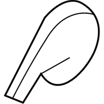 Hyundai 88185-0A005-CH Knob-Recliner Front, LH