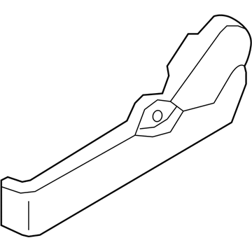 Hyundai 88170-0A500-HZ Shield Cover-Front Seat, LH