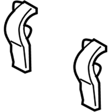 Ford 5L1Z-9628-AA Lower Tray Clamp