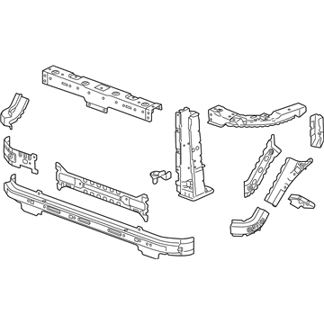GM 84023465 Radiator Support