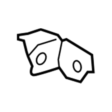 Hyundai 89720-3K000 Bracket Assembly-Rear Seat Back, Center