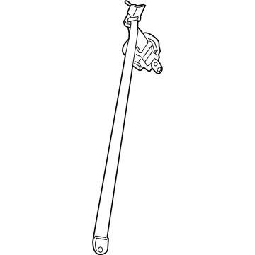 Hyundai 89820-CL000-NNB S/BELT ASSY-RR, RH