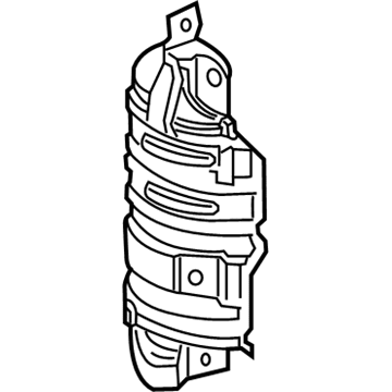 Honda 18181-59B-000 Cover Comp, Conver