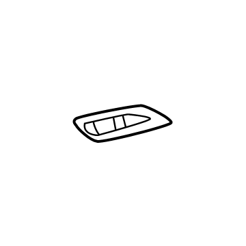 Toyota 75573-0C060 MOULDING, BACK WINDO