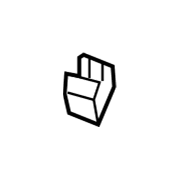 Mopar 68002742AA Clip-Trim Panel