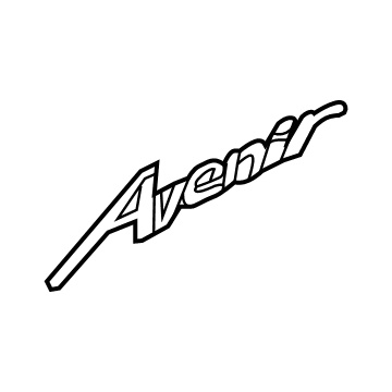 GM 23373823 Nameplate
