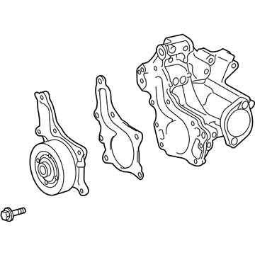 Toyota 16032-0V011 Water Pump Assembly