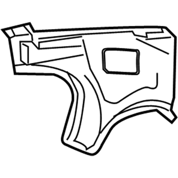 BMW 41-21-7-044-867 Reinforcement Column C Inside Left