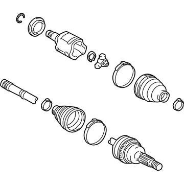 Toyota 42340-48030 Axle Shaft Assembly