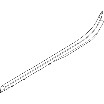 BMW 51-47-5-A04-FD3 COVER STRIP, ENTRANCE FRONT