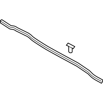 Kia 864303F000 Weatherstrip Assembly-Hood