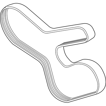 BMW 11-28-7-604-937 Ribbed V-Belt