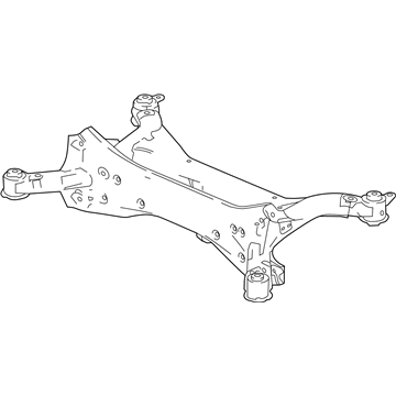 Honda 50300-TVA-A01 SUB-FRAME ASSY-, RR