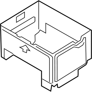 Kia 37112A7100 Insulation Pad-Battery
