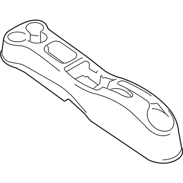 Nissan 96910-1FE0A Console Floor BRN