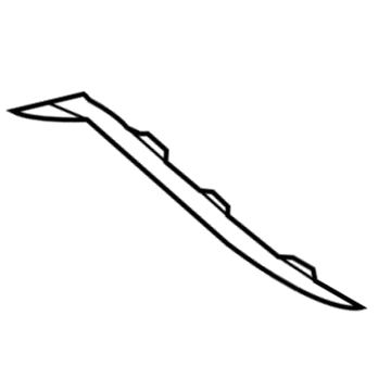 BMW 51-11-7-293-795 Finisher, Rod, Left