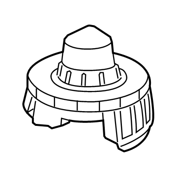 BMW 33-50-6-875-395 SPRING PAD UPPER
