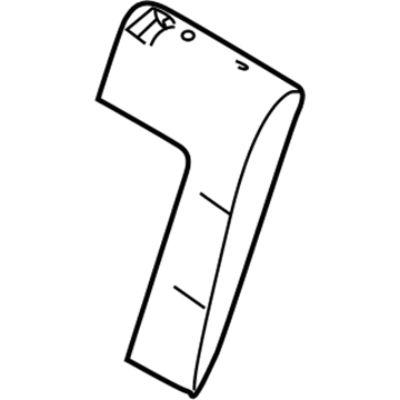 BMW 52-20-8-214-970 Right Backrest Upholstery