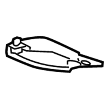 Lexus 51409-30050 Engine Under Cover Sub-Assembly, Left