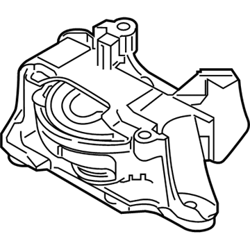 Ford LX6Z-6038-C BRACKET - ENGINE FRONT SUPPORT