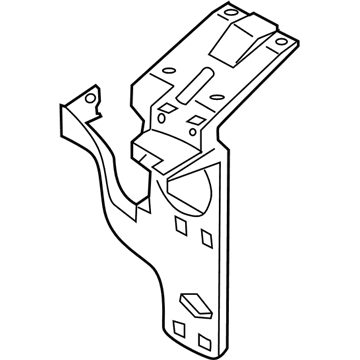 BMW 51-64-7-008-847 Bracket, Front Panel, Left
