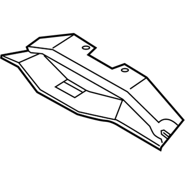 BMW 51-64-7-008-851 Support, Hood Catch