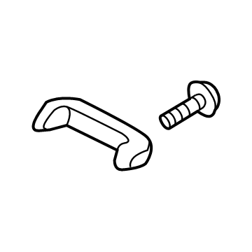 Kia 817543E001BND Tail Gate Trim Grip Assembly