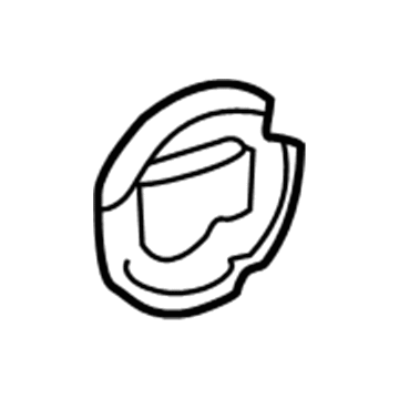 Lexus 77399-24011 Cover, Fuel Filler Opening Lid