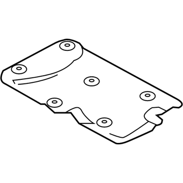BMW 51-48-7-392-646 Heat Insulator Rear Silencer
