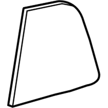 Toyota 68123-52170 Fixed Glass