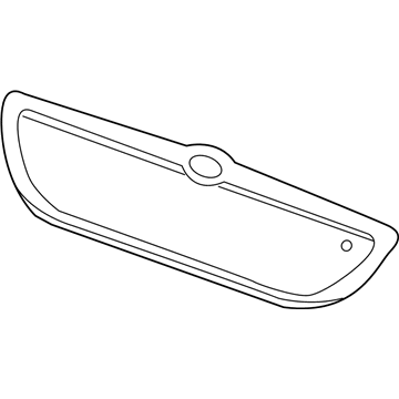 Mopar 4805488AH Bezel-License Plate