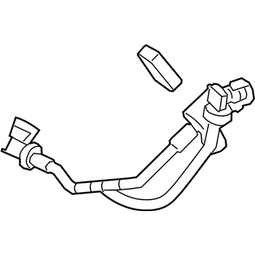 BMW 13-90-7-848-454 Fuel Tank Ventilation Valve With Pipe
