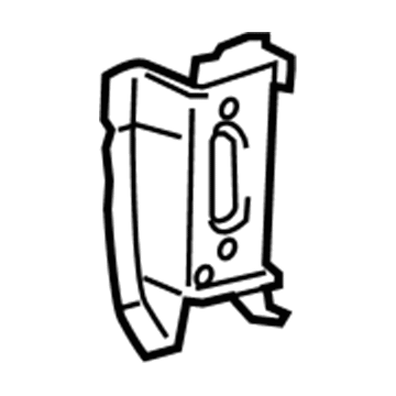 Lexus 57163-33040 Reinforcement, Front Crossmember, NO.1 RH