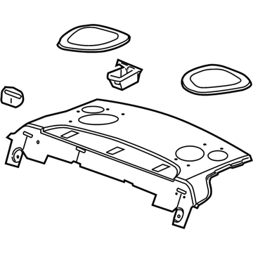 GM 15852474 Package Tray Trim