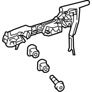 Lexus 69203-60071 FRAME SUB-ASSY, RR D