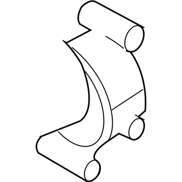 Ford 3M5Z-6A228-AE Serpentine Idler Pulley