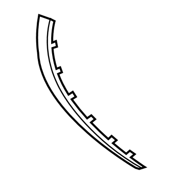 BMW 51-41-7-260-079 Trim, Pull Handle, Walnut, Left