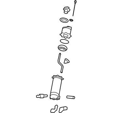GM 12629423 Oil Tank