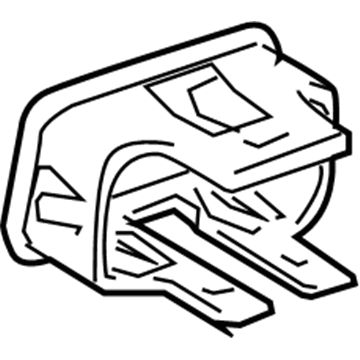 Lexus 89348-44020-A3 Retainer, Ultrasonic Sensor, NO.1