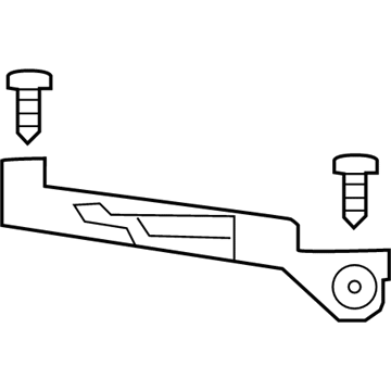 Lexus 81193-76070 RETAINER, HEADLAMP P
