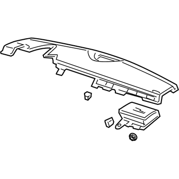 Acura 77820-STK-A80ZA Module Assembly, Passenger (Graphite Black)