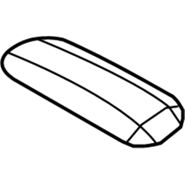 BMW 51-16-2-753-341 Armrest, Centre Console, Imitation Leather