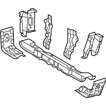 Lexus 57104-33062 Member Sub-Assembly, Front