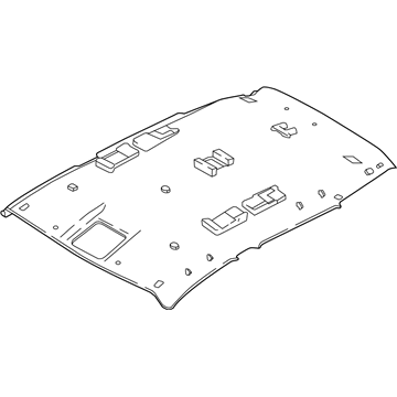 Nissan 73910-6MM0A Headlining Assy