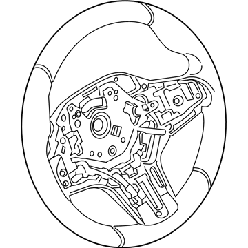 BMW 32-30-8-094-542 Steering Wheel Leather