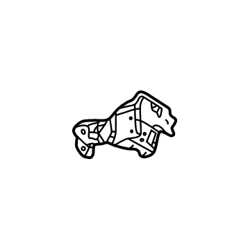 Lexus 16575-F2010 Bracket, Water Hose