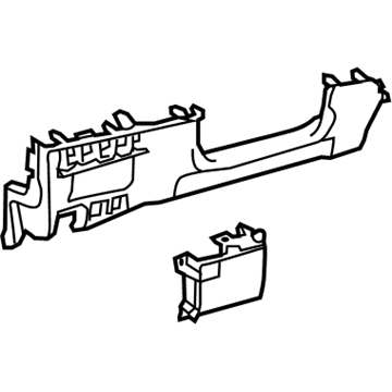Lexus 55302-33230-E0 Panel Sub-Assy, Instrument